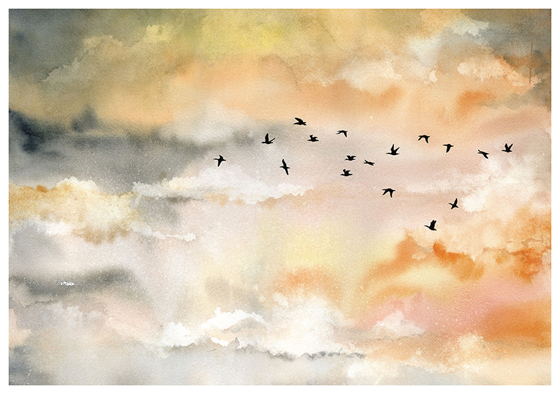 Cormorant in the sky - limited edition
