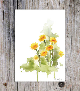 Coltsfoot A5 card